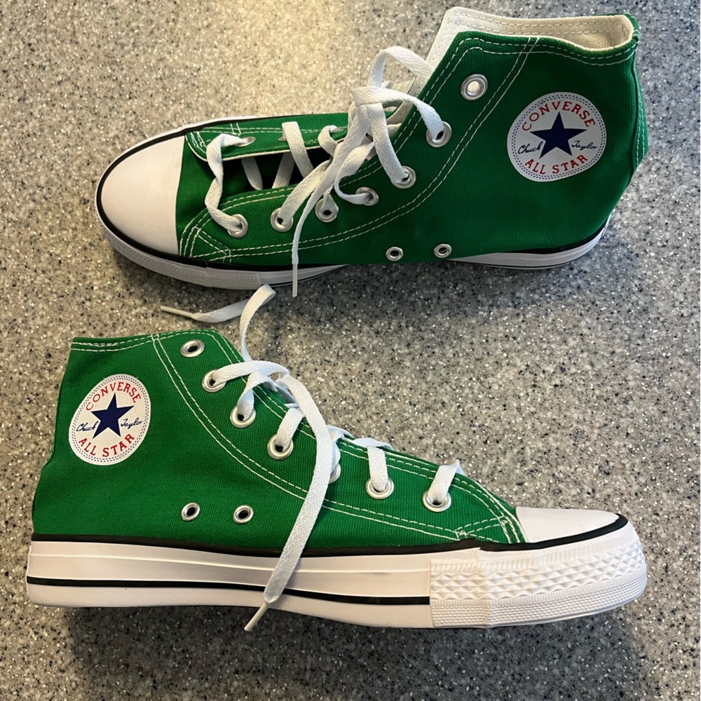 Green High Top Converse Chuck Taylor All Star